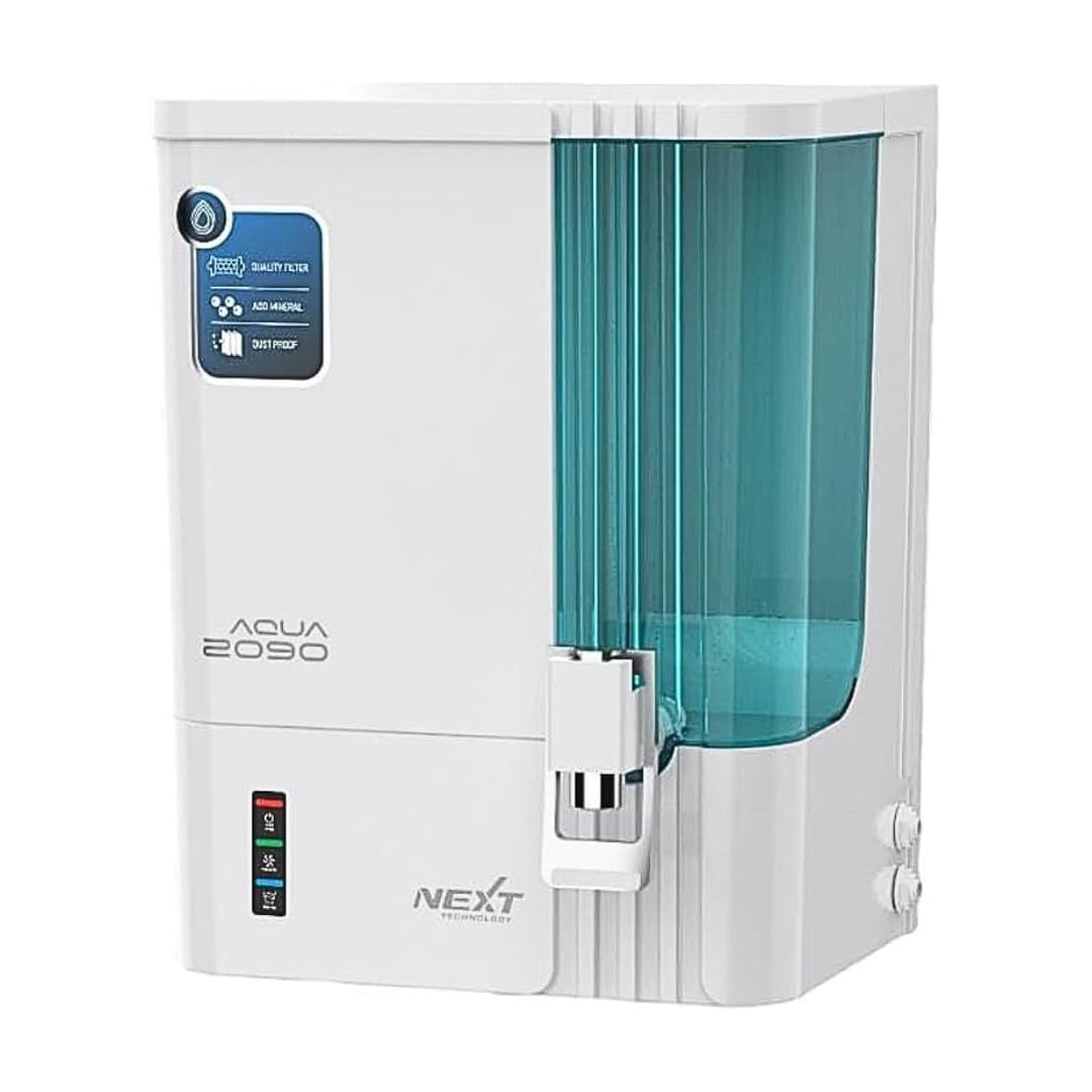 Aqua 2090 RO+UV+TDS+Alkaline Water Purifier (Premium Metallic Green) - 10L