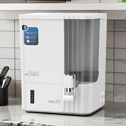 Aqua 2090 RO+UV+TDS+Alkaline Water Purifier (Premium Metallic White) - 10L