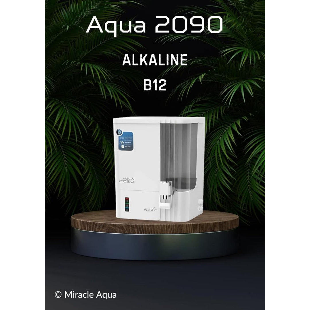 Aqua 2090 RO+UV+TDS+Alkaline Water Purifier (Premium Metallic White) - 10L