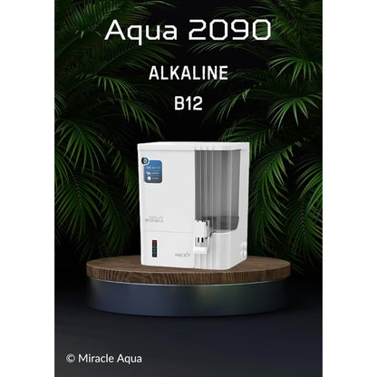 Aqua 2090 RO+UV+TDS+Alkaline Water Purifier (Premium Metallic White) - 10L