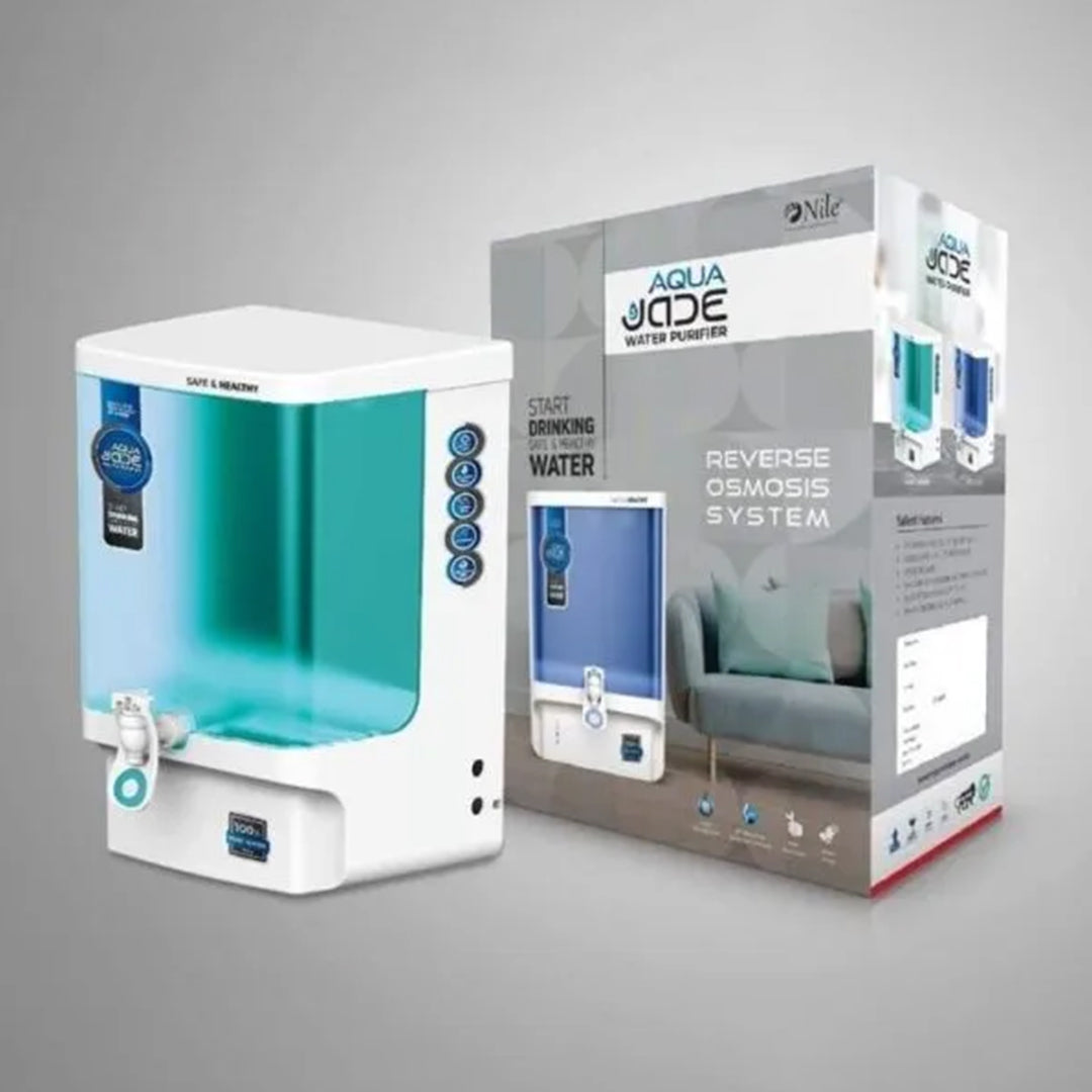 Aqua JADE RO+UV+Alkaline+Copper Water Purifier 12L – Premium Metallic Green