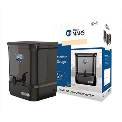 Aqua Mars RO+UV+TDS Water Purifier 9L (Premium Metallic Black)