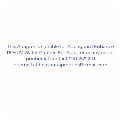 Adapter for Aquaguard Enhance RO+UV Water Purifier (24V 2.5A) – Reliable, Efficient, and Safe Power Supply