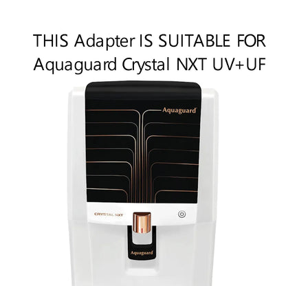 Aqua Product Adapter for Aquaguard Crystal NXT UV+UF Water Purifier (12V 1.5A) Reliable, Efficient, and Safe Power Supply