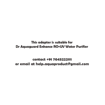 Aqua Product Adapter for Aquaguard Enhance RO+UV Water Purifier (24V 2.5A)