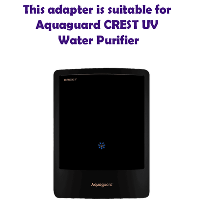 Aqua Product Adapter for Aquaguard Crest UV Water Purifier (12V 1.5A)-Reliable, Efficient, and Safe Power Supply