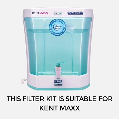 Bareeze Pure Compatible Filter Service Kit for Kent Maxx & Kent Maxx Star - Easy Installation with YouTube Video Guide