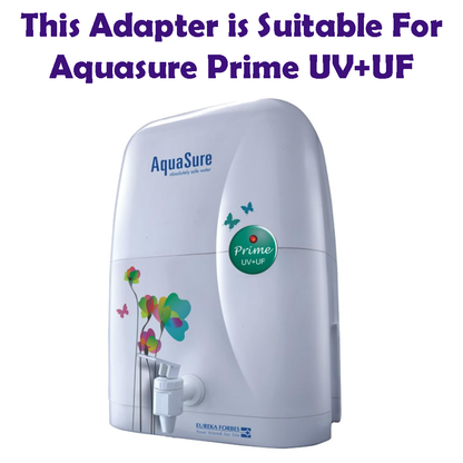 Aqua Product Adapter for Aquaguard Prime UV+UF Water Purifier (12V 1.5A)